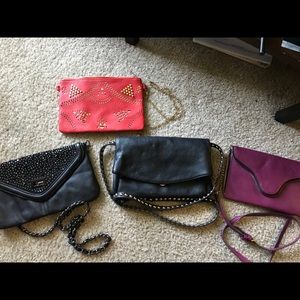 Clutches: set of 4